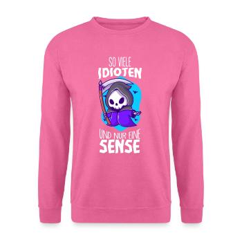 Funny sayings - Unisex Sweatshirt - pink - Front