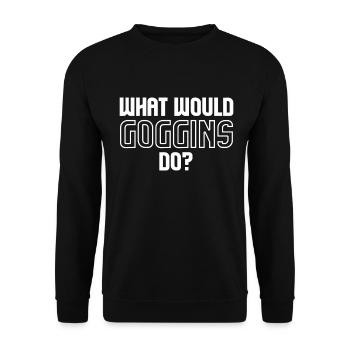 Sport Motivation Job Birthday Christmas Idea - Unisex Sweatshirt - black - Front - Alina (178cm) & Michal (187cm)
