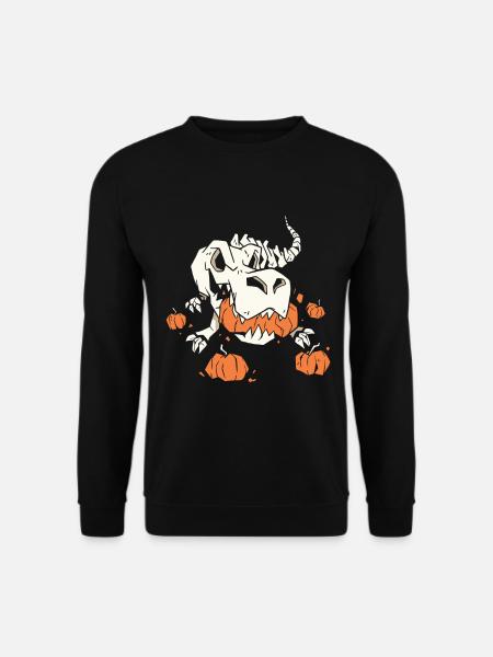 Trexs Skeleton Pumpkins Best Gift - Unisex Sweatshirt - black