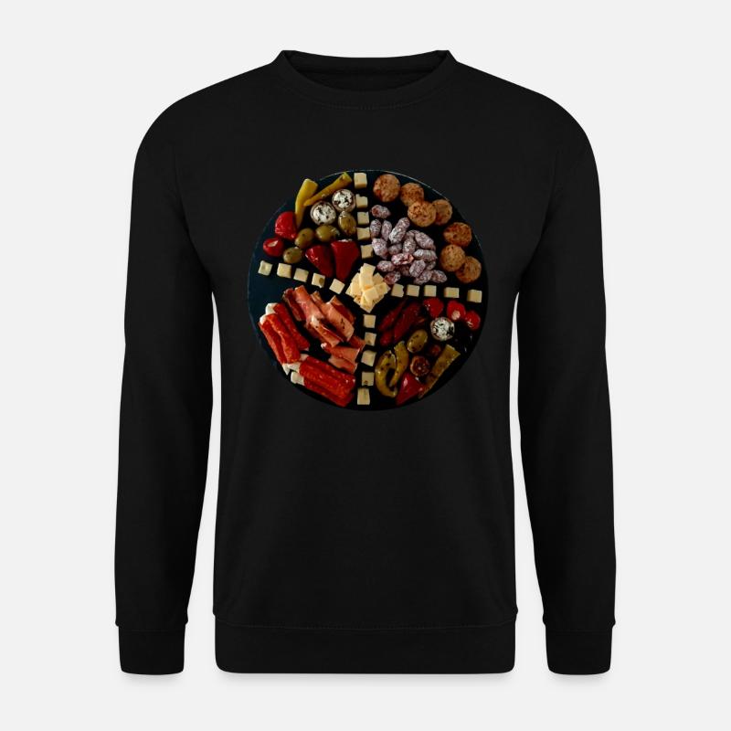 Antipasti Plate - Unisex Sweatshirt - black