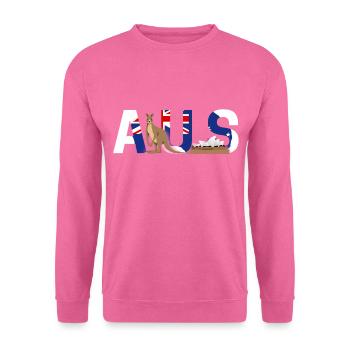 Australie - Sweat-shirt Unisexe - rose - Devant