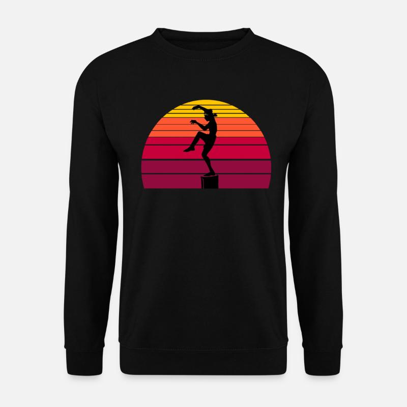 Karate Sunset - Unisex Sweatshirt - black
