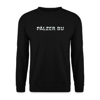 Pälzer Bu | Pfälzisch Pfälzer Geschenk - Unisex Pullover - Schwarz - Vorne - Alina (178cm) & Michal (187cm)
