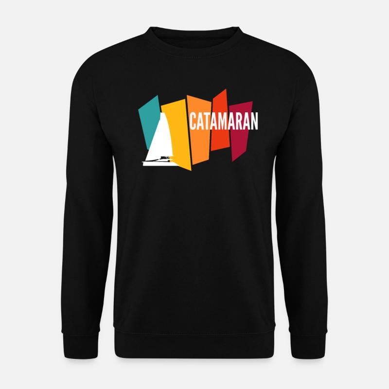 Catamaran - Unisex Pullover - Schwarz