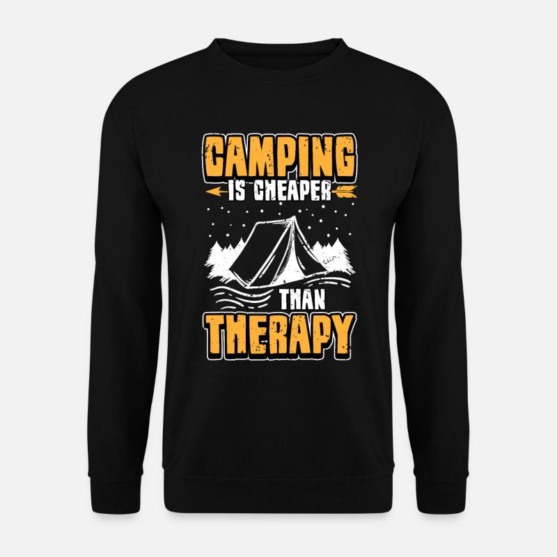 campeur - Sweat-shirt Unisexe - noir