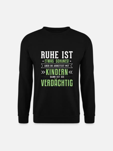 Tagesmutter Design für eine Tagesmutter - Unisex Pullover - Schwarz
