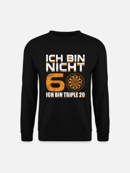 60 Geburtstag - Unisex Pullover - Schwarz