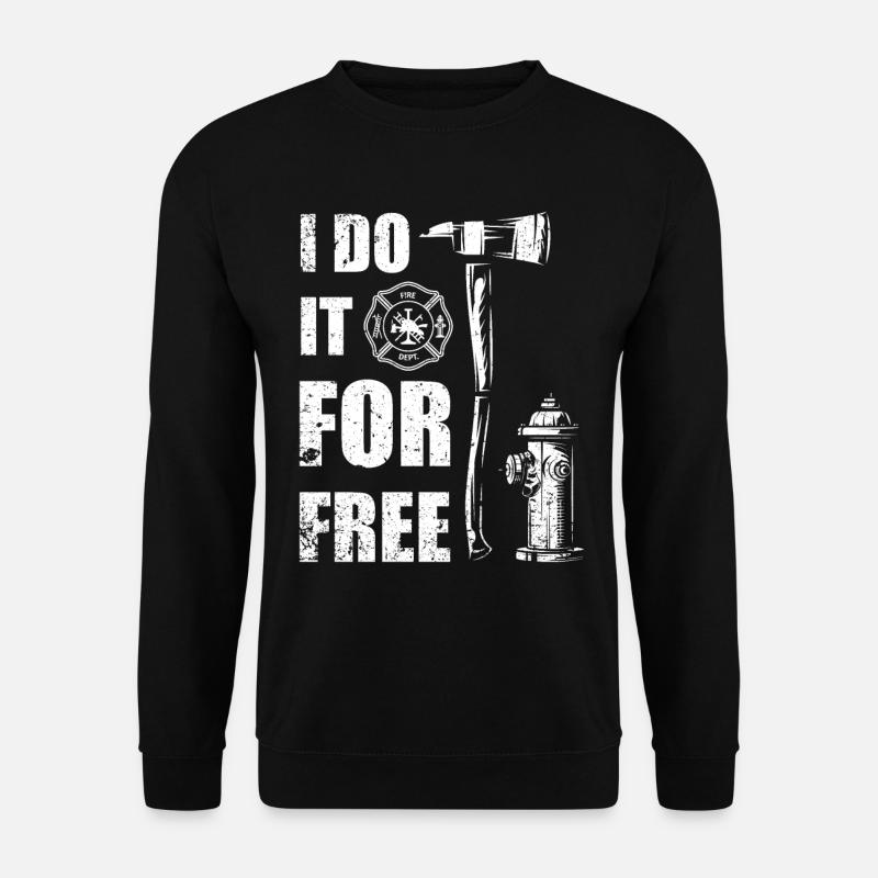 Feuerwehr - Freiwillige Feuerwehr - Unisex Pullover - Schwarz