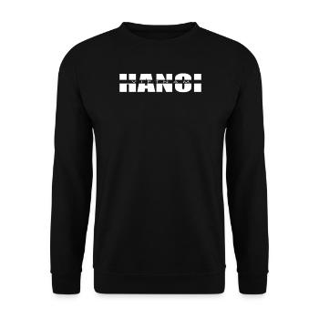 Streetwear Vietnam moderne - Sweat-shirt Unisexe - noir - Devant - Alina (178cm) & Michal (187cm)
