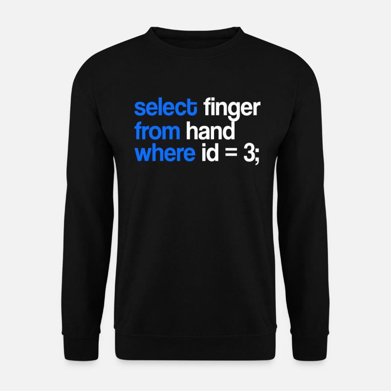Informatiker Hardware Software Geschenk - Unisex Pullover - Schwarz