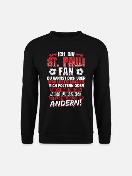 Paulianer Hamburg Sankt Pauli Fan | St. Pauli - Unisex Pullover - Schwarz
