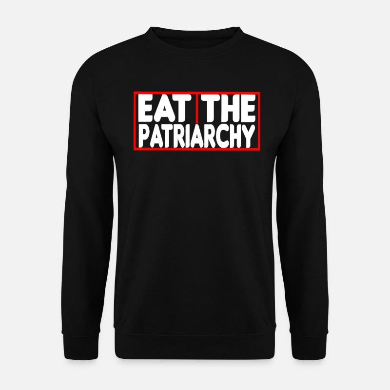Feministin Feminismus Feminist Geschenk - Unisex Pullover - Schwarz