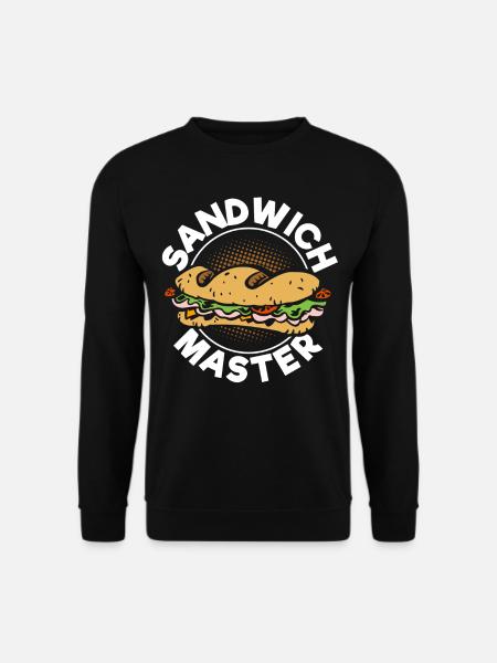 Sandwich master - Unisex Sweatshirt - black
