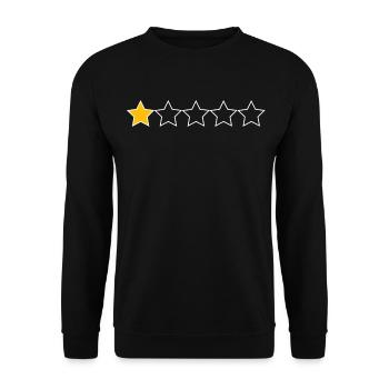 Bewertung Jahr 2020 lustige Bilder - Unisex Pullover - Schwarz - Vorne - Alina (178cm) & Michal (187cm)