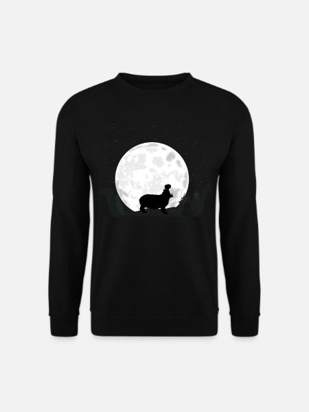 Hippopotamus - Unisex Sweatshirt - black