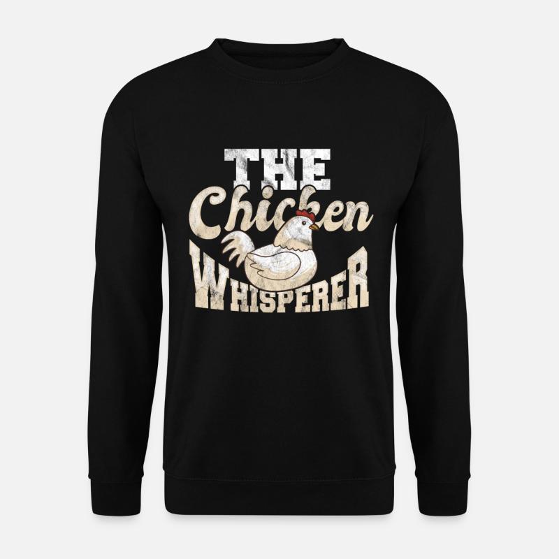 chicken - Unisex Sweatshirt - black