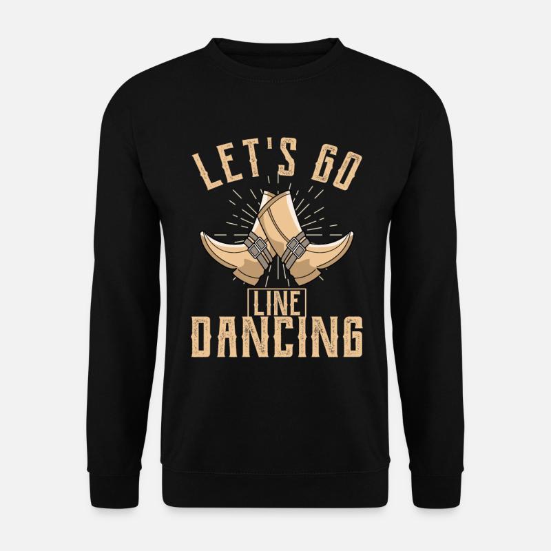 Danse en ligne - Sweat-shirt Unisexe - noir