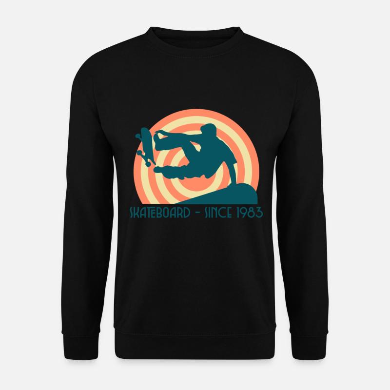 Skateboarding Seit 1983 - Unisex Pullover - Schwarz