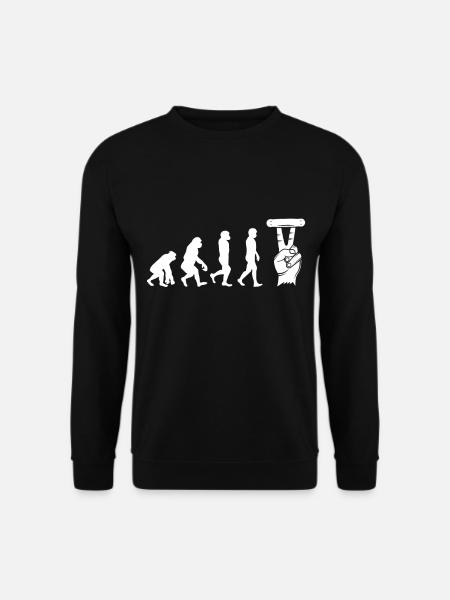 Fingerboarding Fingerboard evolution gift fun - Unisex Sweatshirt - black