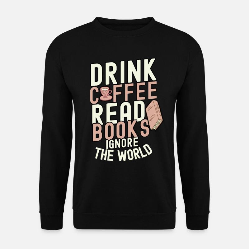 book - Unisex Sweatshirt - black