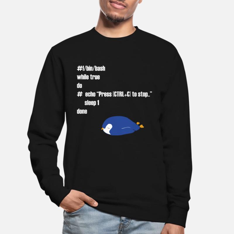 Funny Linux programmer computer scientist gift Unisex Sweatshirt