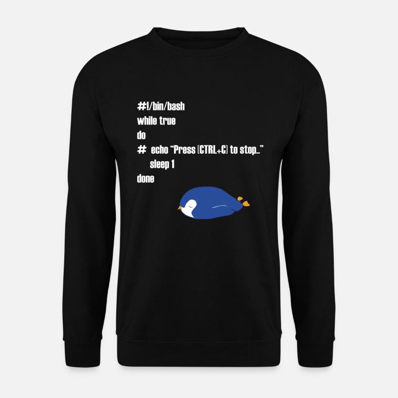 Rolig gåva för Linux-programmerare - Unisextröja - svart