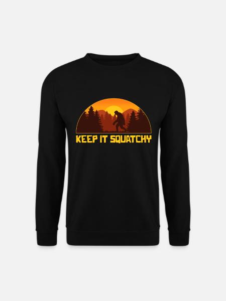 Keep It Squatchy Shirt - Unisex Sweatshirt - black