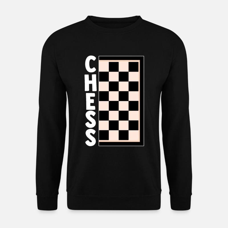 échecs - Sweat-shirt Unisexe - noir