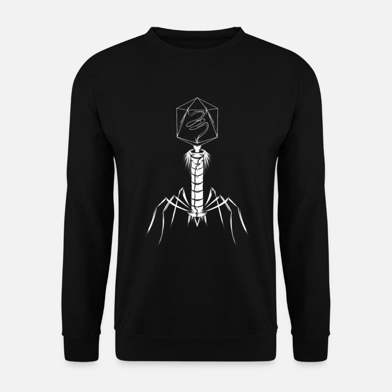 Microbiology Virus Biology Virology Teacher - Unisex Pullover - Schwarz