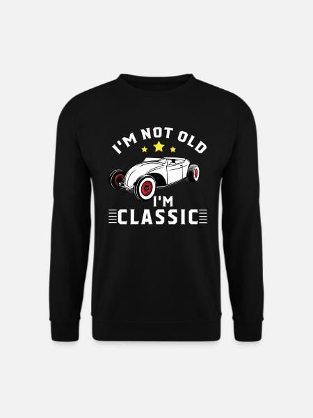 50th birthday man - Unisex Sweatshirt - black