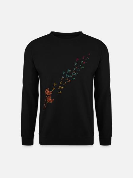 Knäuelgras Löwenzahn Pusteblume - Unisex Pullover - Schwarz