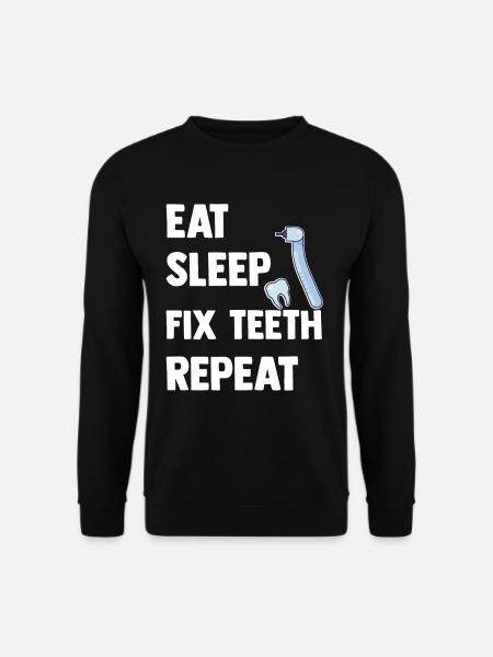 dentist - Unisex Sweatshirt - black