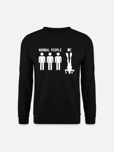 Cadeaux de plongeur - Sweat-shirt Unisexe - noir