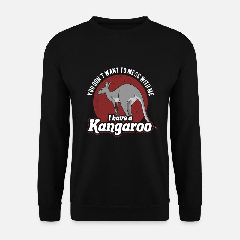 kangaroo - Unisex Sweatshirt - black