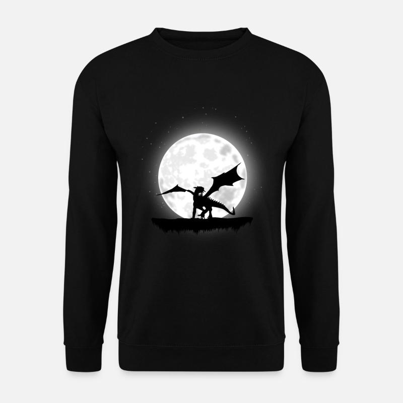 Drache - Unisex Pullover - Schwarz