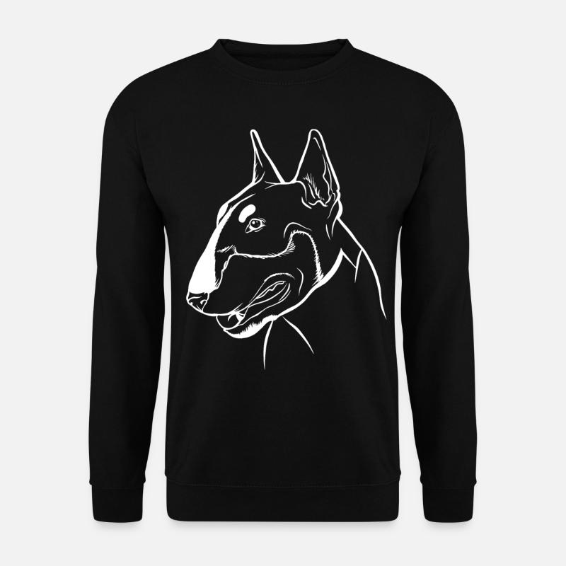 Bullterrier Besitzer Geschenk - Unisex Pullover - Schwarz