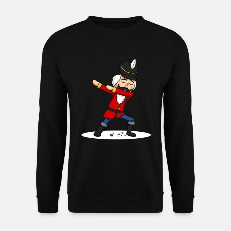 Dabbing nutcracker - Unisex Sweatshirt - black