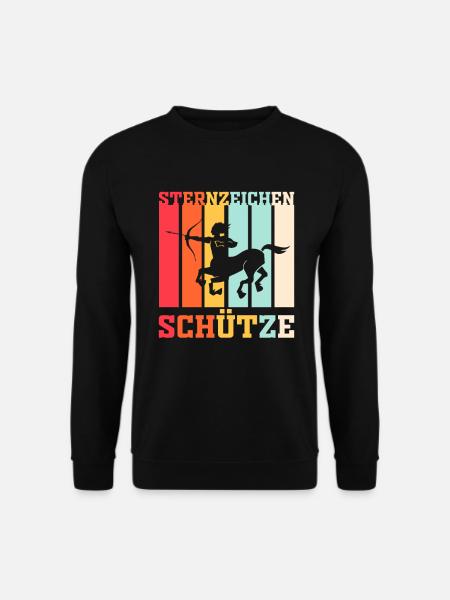 Sternzeichen Schütze - Unisex Pullover - Schwarz