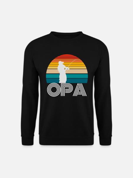 Fishing Gifts For OPA - Unisex Sweatshirt - black