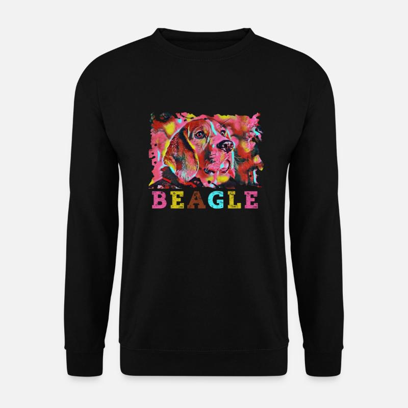 Beagle Mania - Unisex Sweatshirt - black