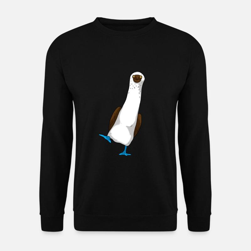 Blaufußtölpel - Unisex Pullover - Schwarz