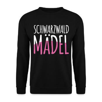 Schwarzwald - Unisex Pullover - Schwarz - Vorne - Alina (178cm) & Michal (187cm)