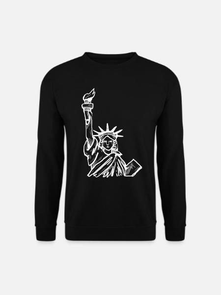 Statue of Liberty USA - Unisex Sweatshirt - black