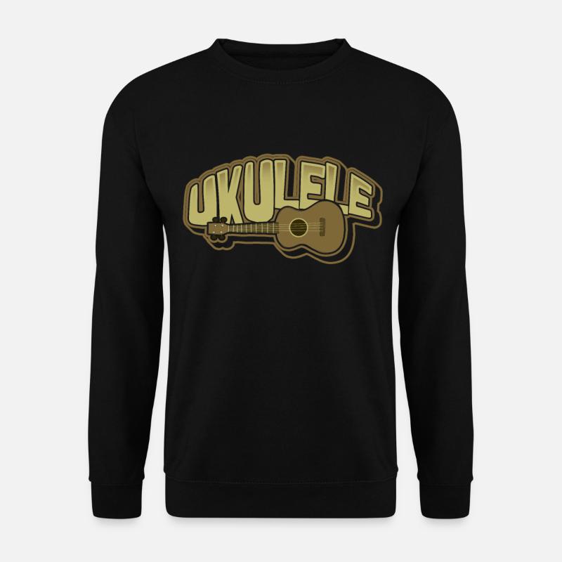 ukulélé - Sweat-shirt Unisexe - noir