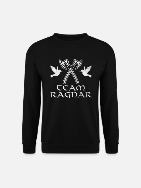 Team Ragnar Wikinger Mythos Geschenkidee - Unisex Pullover - Schwarz
