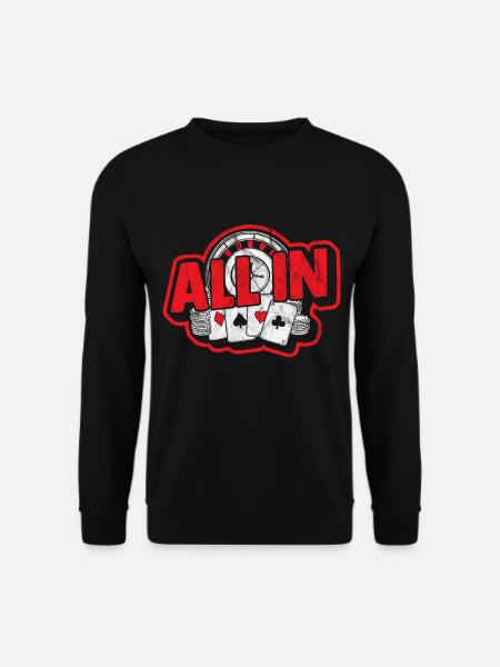 Poker - Unisex Pullover - Schwarz