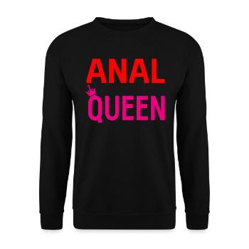 Sexe Proverbe Anal Porno Échangistes - Sweat-shirt Unisexe - noir - Devant - Alina (178cm) & Michal (187cm)