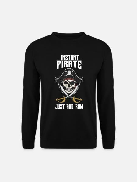 Pirat Piraten Kinder Pirat Geburtstag Pirat Kostüm - Unisex Pullover - Schwarz