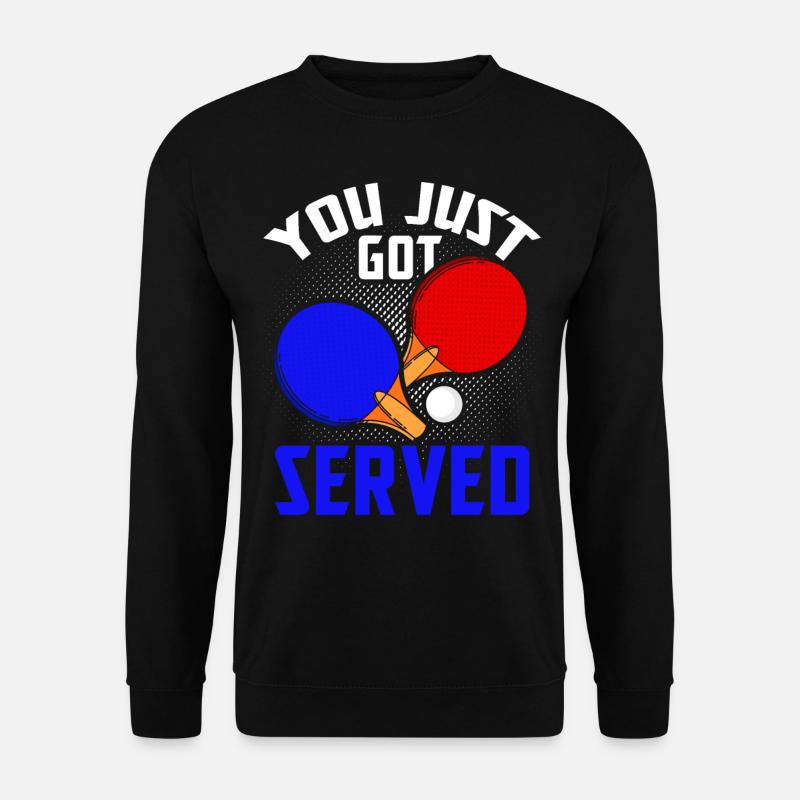 PingPong - Unisex Pullover - Schwarz
