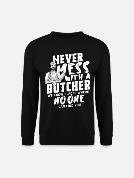 Boucher - Sweat-shirt Unisexe - noir